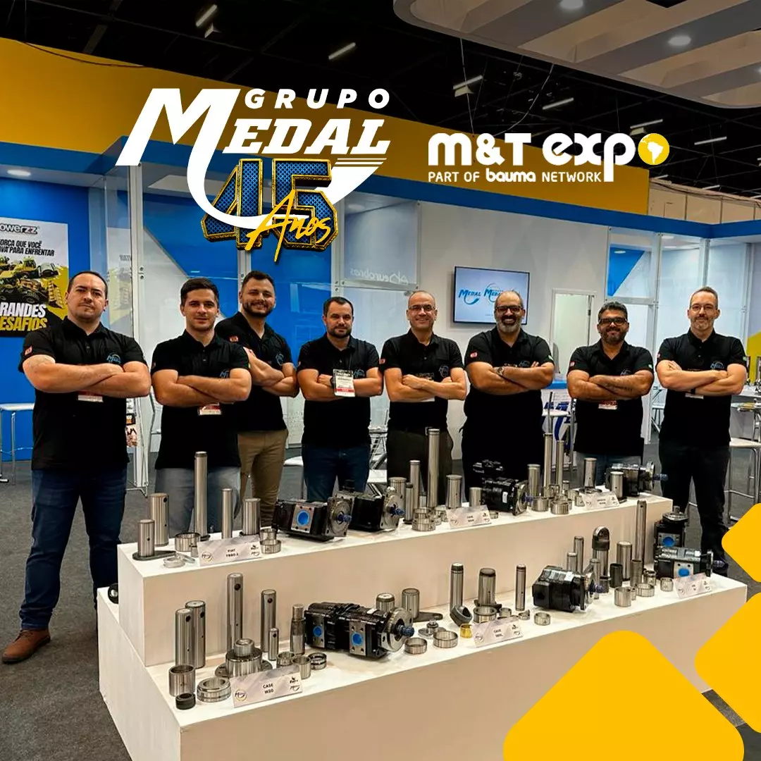 Grupo Medal Brilha na M&T Expo 2024 com Presença Marcante